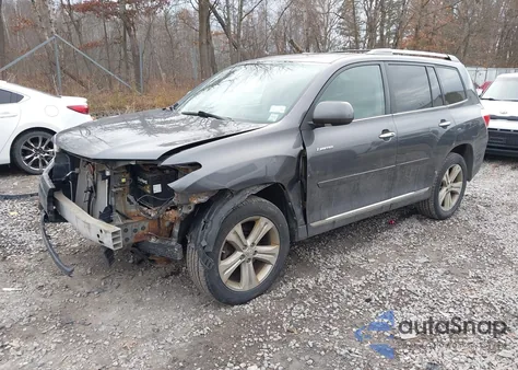 2012 Toyota Highlander Limited V6 from USA, damaged, VIN 5TDDK3EHXCS174204